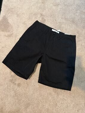 Billy Reid Men’s Chino Shorts in Black NWT